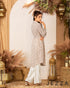 Long Sleeve Below-Knee Polyester Top 62861